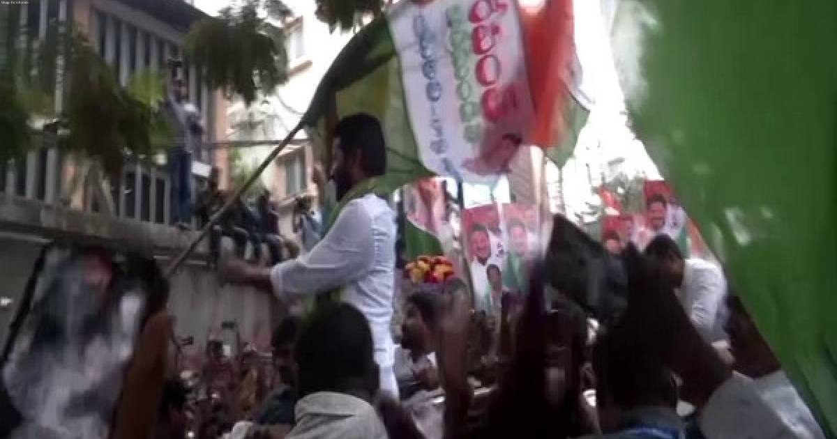 Congress' Revanth Reddy holds roadshow in Hyderabad as party set to form Government